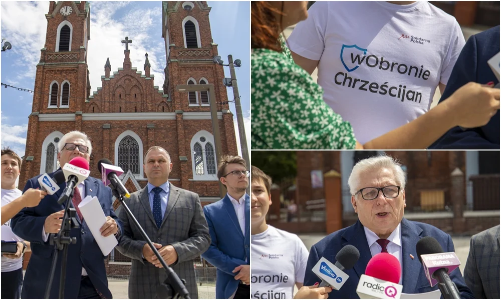 Solidarna Polska pod Wawrzyńcem zachęca do podpisów. Chodzi o obronę chrześcijan [ZDJĘCIA] - Zdjęcie główne