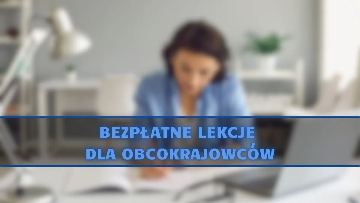 Darmowe zajęcia dla cudzoziemców w naszym mieście. Będą uczyć się języka polskiego - Zdjęcie główne