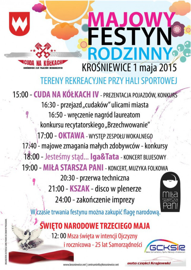 Majowy Festyn Rodzinny w Krośniewicach - Zdjęcie główne
