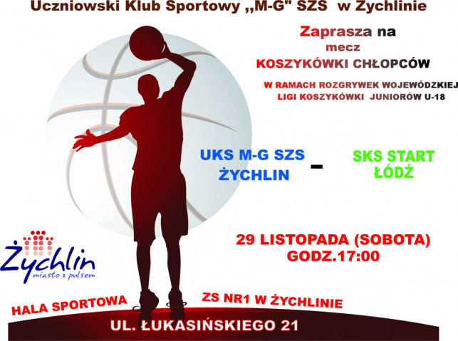 UKS M-G SZS Żychlin - SKS Start Łódź - Zdjęcie główne
