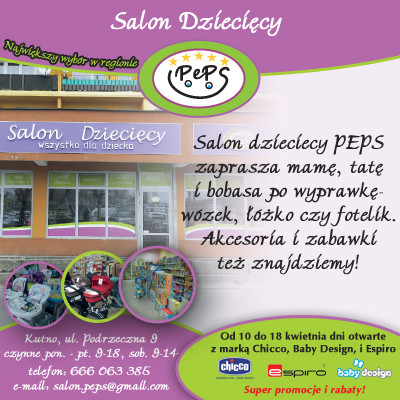 Salon Dziecięcy PEPS zaprasza na Drzwi Otwarte! - Zdjęcie główne
