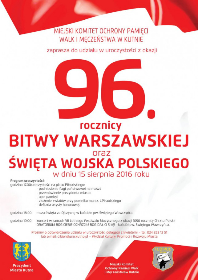 96. rocznica bitwy warszawskiej - Zdjęcie główne
