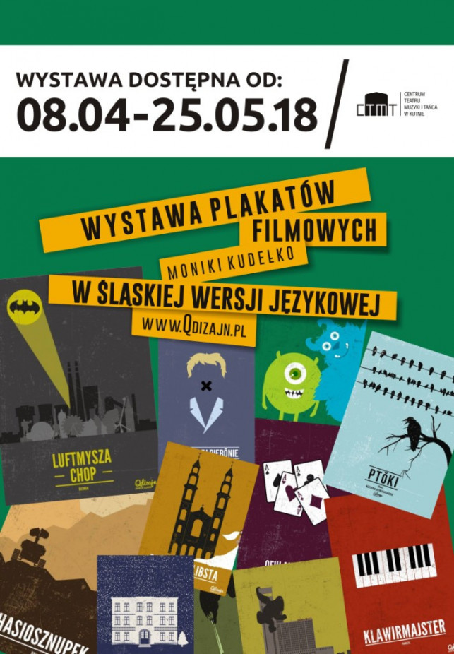 Wystawa plakatów filmowych w śląskiej wersji językowej - CTMiT - Zdjęcie główne