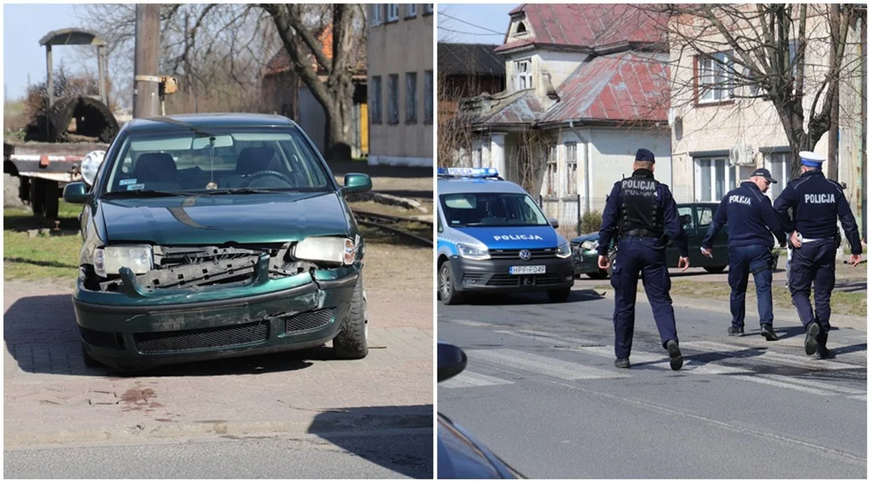 Wypadek w Krośniewicach. Przynajmniej jedna osoba poszkodowana [ZDJECIA] - Zdjęcie główne