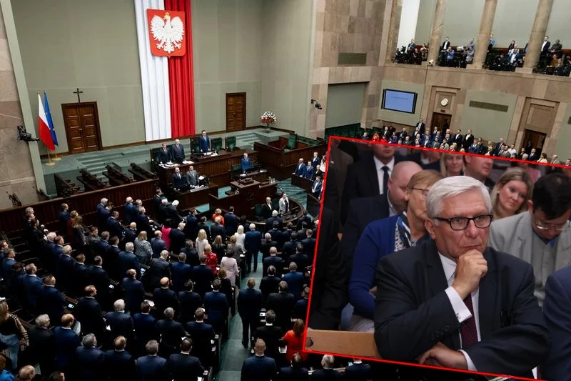 Krzyczał "puknij się w głowę" do jednego z posłów. Tadeusz Woźniak skrytykowany przez marszałka Sejmu - Zdjęcie główne