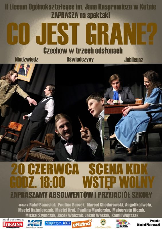 Spektakl "Co jest grane?" - Zdjęcie główne