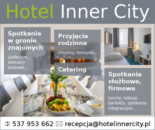 Hotel Inner City - nowe miejsce na hotelowej i gastronomicznej mapie Kutna.  - Zdjęcie główne