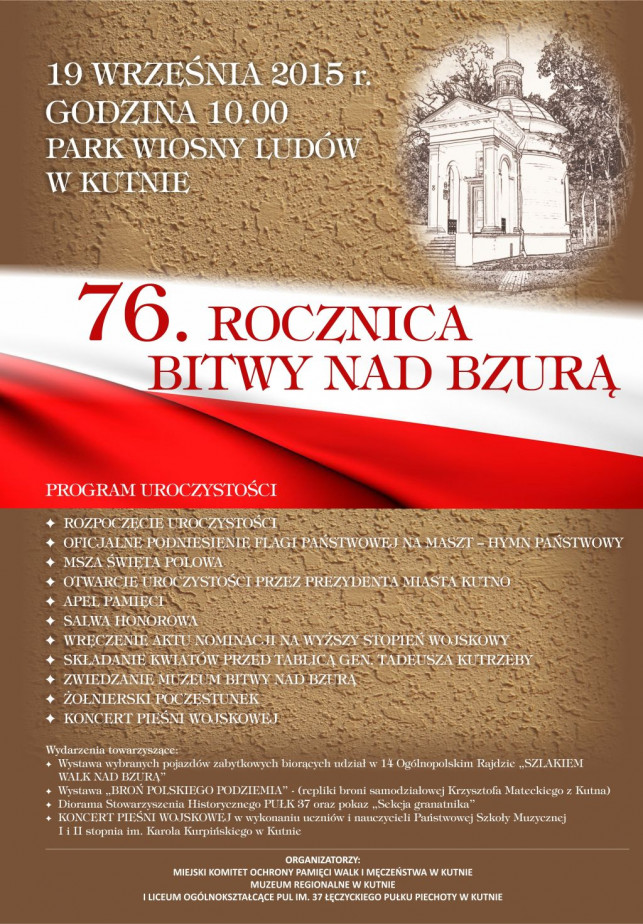 [KUTNO] 76 rocznica Bitwy nad Bzurą - Zdjęcie główne