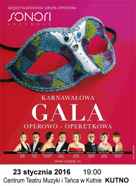 Karnawałowa Gala Operowo - Operetkowa - Zdjęcie główne