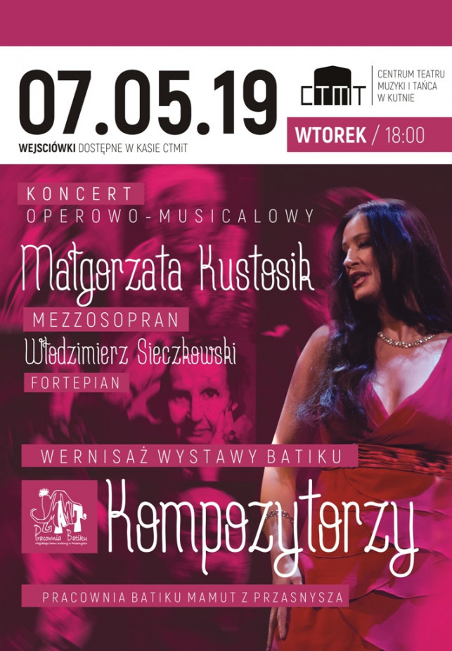 Koncert operowo-musicalowy Małgorzaty Kustosik - Zdjęcie główne