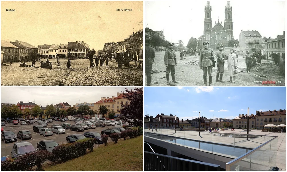 Kutno dawniej i dziś: zobacz, jak zmieniał się Plac Wolności [ZDJĘCIA] - Zdjęcie główne