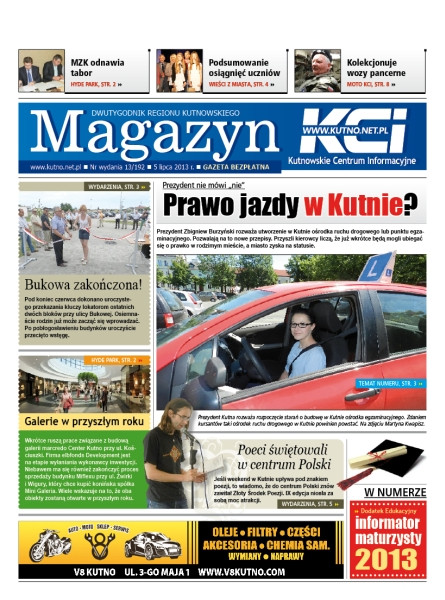 Czytaj nowy Magazyn KCI! - Zdjęcie główne