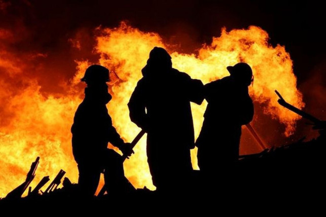 6 zastępów straży walczy z pożarem - Zdjęcie główne