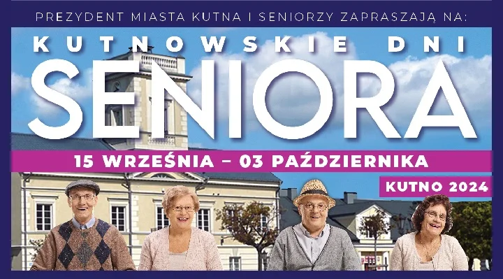 Program Kutnowskich Dni Seniora - Zdjęcie główne