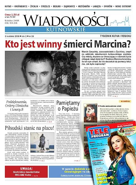 Nowy numer Wiadomości Kutnowskich! - Zdjęcie główne