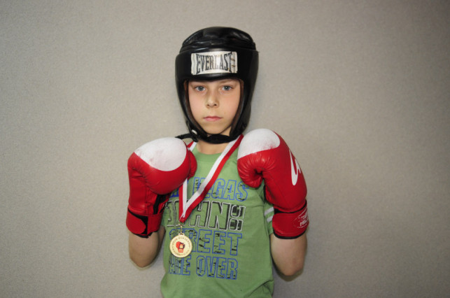 Kolejny sukces młodego boksera - Zdjęcie główne