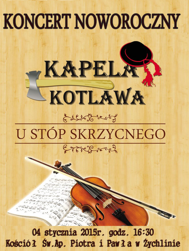 Koncert noworoczny kapeli Kotlawa - Zdjęcie główne