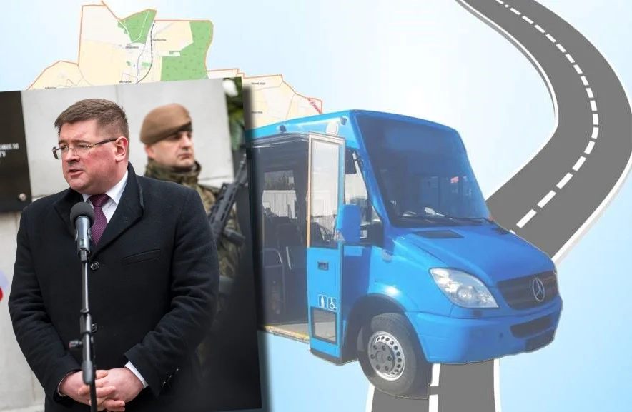 Rzymkowski interweniuje ws. gminnych busów. Mieszkańcy mówią o "więźniarkach" - Zdjęcie główne