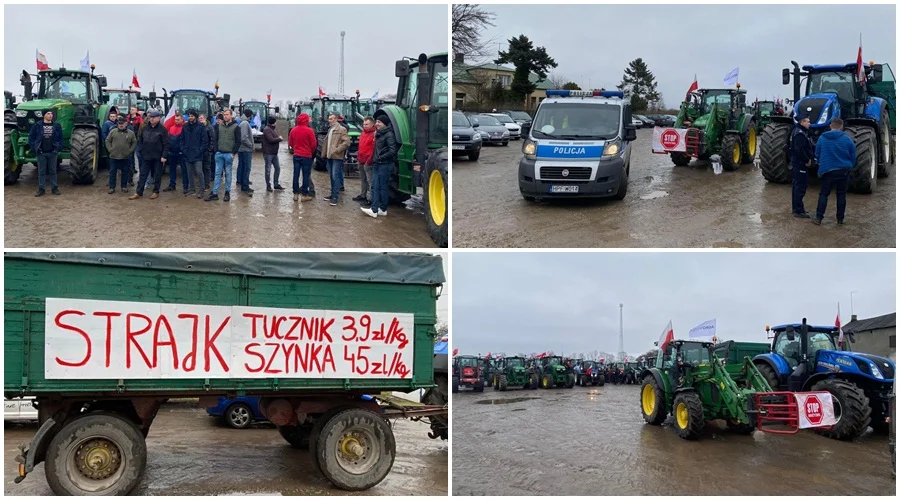 Rolnicy rozpoczynają antyrządowy protest. Szykują się wielkie utrudnienia w Kutnie i okolicach [ZDJĘCIA/WIDEO] - Zdjęcie główne
