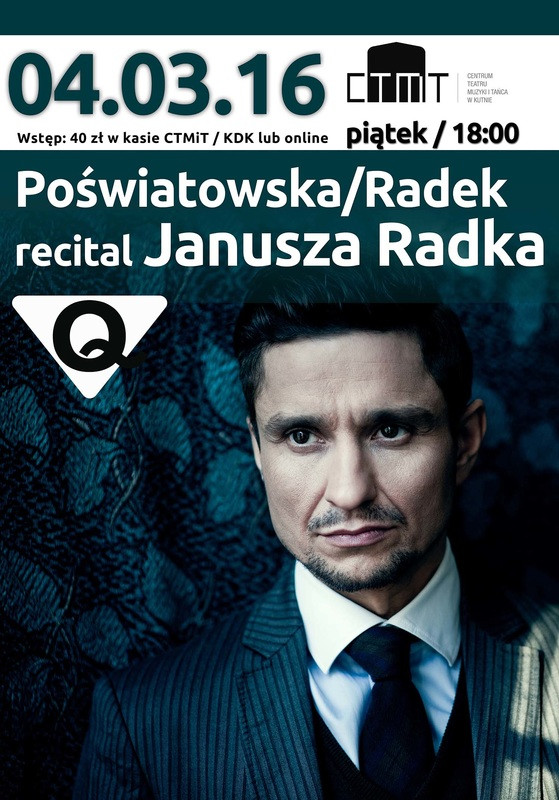 Recital Janusza Radka - Zdjęcie główne