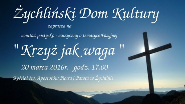 "Krzyż jak waga" - Zdjęcie główne