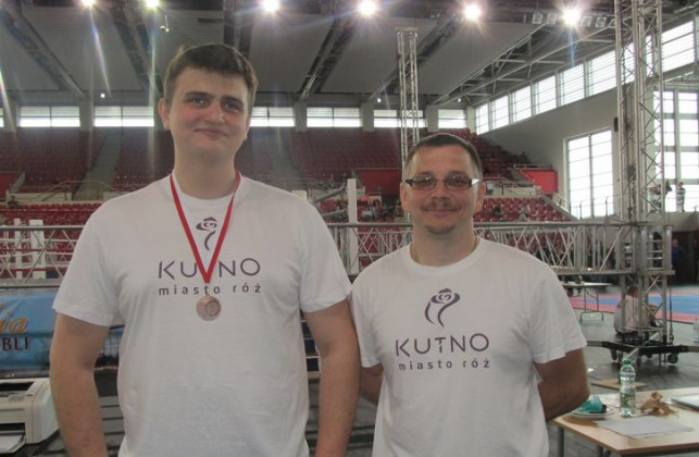 Piotr Raciborski z Alex Kutno z brązowym medalem - Zdjęcie główne
