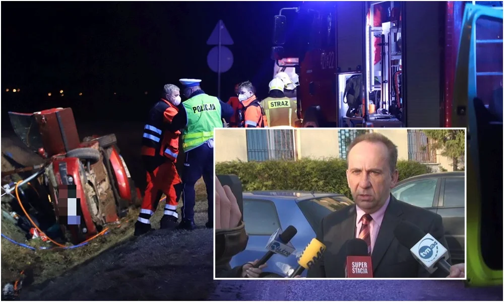 Prokuratura komentuje śmiertelny wypadek w Krośniewicach. Sprawca był kompletnie pijany [ZDJĘCIA] - Zdjęcie główne