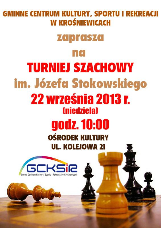 Turniej szachowy - Zdjęcie główne