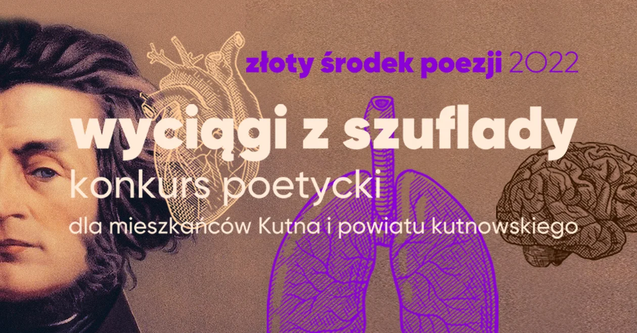 Kutnowski Dom Kultury ogłasza II edycję Konkursu Poetyckiego „Wyciągi z szuflady” - Zdjęcie główne