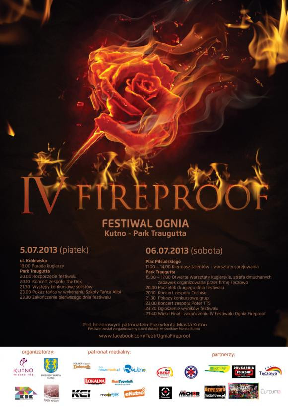 Pod naszym patronatem: IV Festiwal Ognia Fireproof - Zdjęcie główne