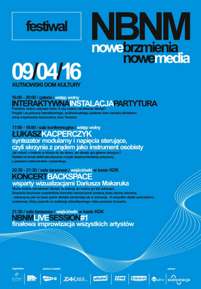 Festiwal Nowe Media/Nowe Brzmienia - Zdjęcie główne
