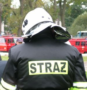 Groźny pożar w Długołęce - Zdjęcie główne