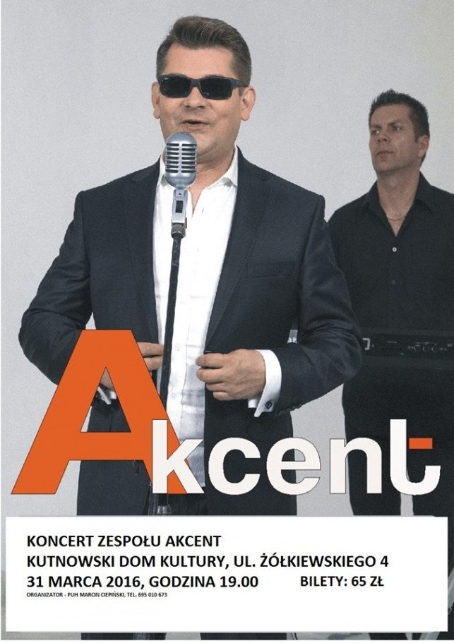 Koncert zespołu Akcent - Zdjęcie główne