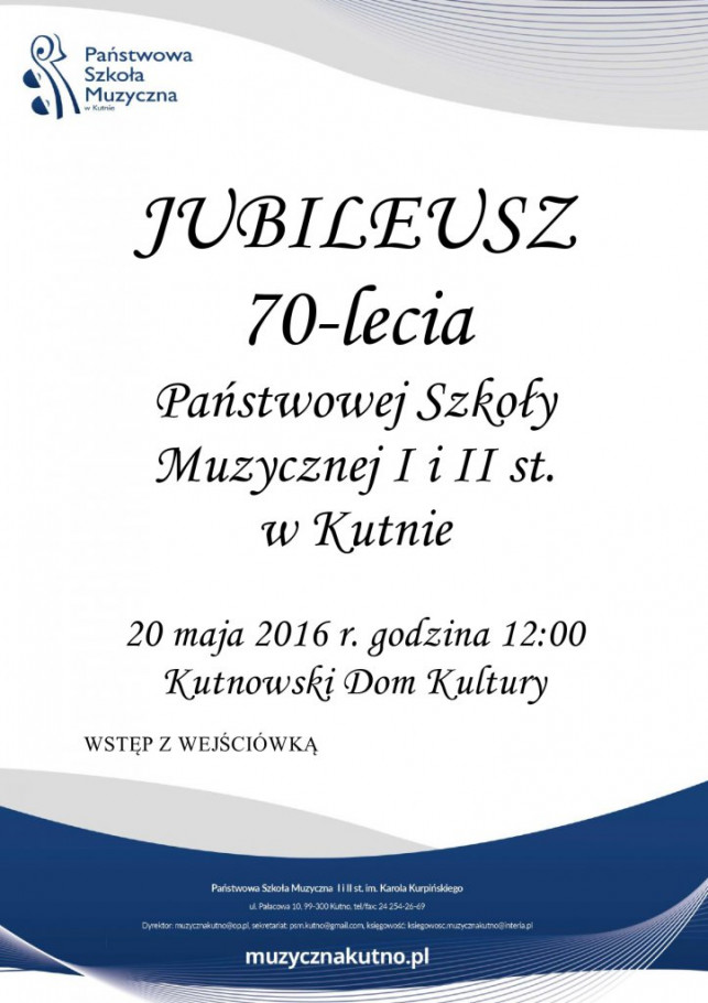 Jubileusz 70-lecia PSM w Kutnie - Zdjęcie główne