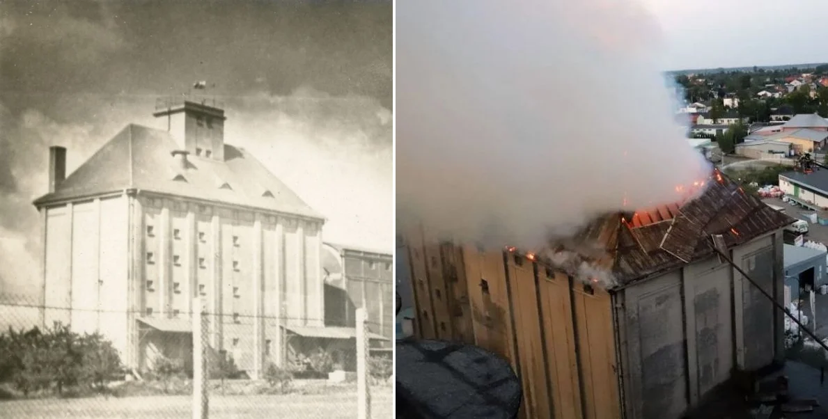 Stał tu prawie 100 lat, spłonął przez podpalacza. Poznaj historię kutnowskiego młyna [ZDJĘCIA] - Zdjęcie główne