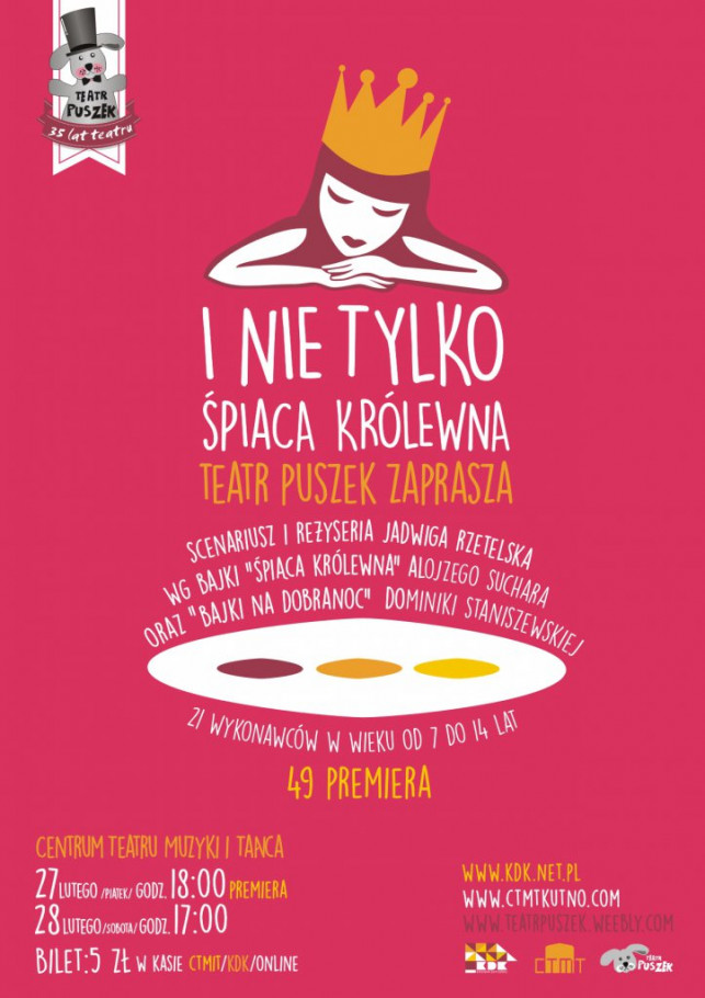 "I nie tylko śpiąca królewna"- 49. premiera Teatru PUSZEK - Zdjęcie główne