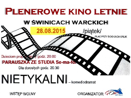 Plenerowe Kino Letnie w Świnicach Warckich - Zdjęcie główne