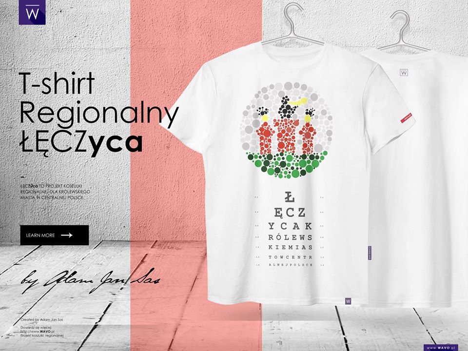Projekt łęczyckich koszulek robi furorę w sieci - Zdjęcie główne