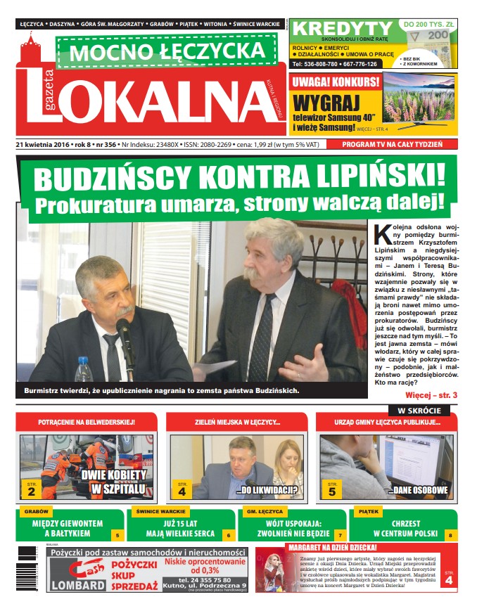 Budzińscy kontra Lipiński: Mętne oświadczenie burmistrza - Zdjęcie główne