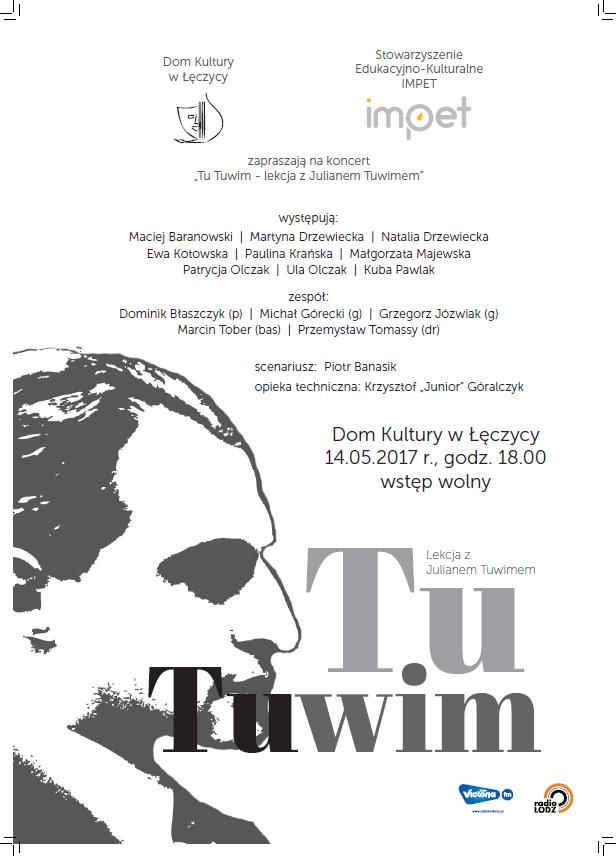 Koncert "Tu Tuwim - lekcja z Julianem Tuwimem" - Zdjęcie główne