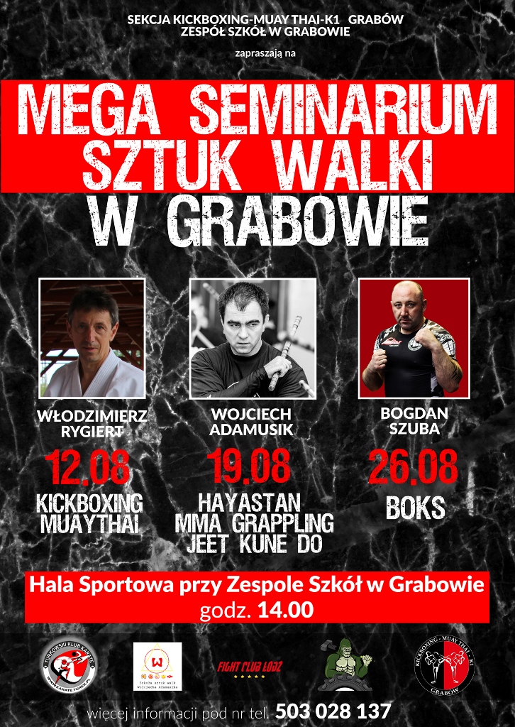 Już w ten weekend – Mega Seminarium Sztuk Walk w Grabowie - Zdjęcie główne