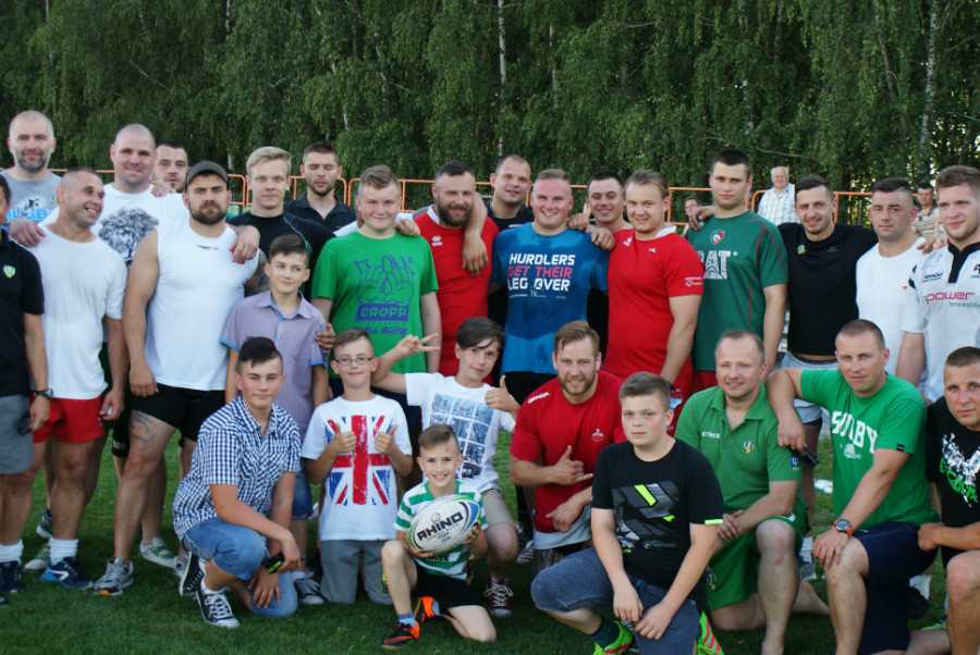 Rugbyści z Lechii Gdańsk trenowali w Witoni - Zdjęcie główne
