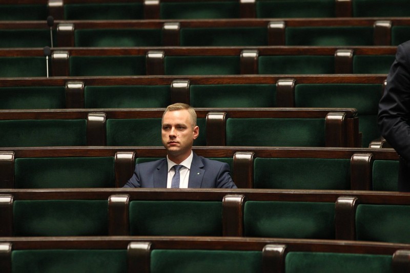 Poseł Michał Pacholski podsumowuje swoją działalność parlamentarną - Zdjęcie główne
