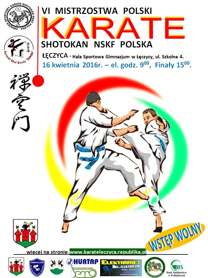 VI Mistrzostwa Polski Karate - Zdjęcie główne