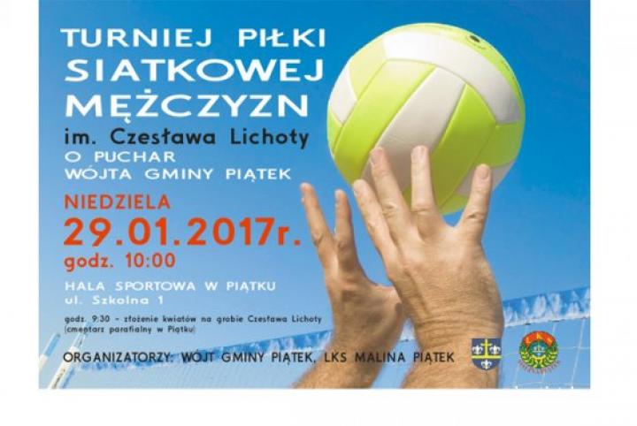 Turniej Piłki Siatkowej Mężczyzn im. Czesława Lichoty  - Zdjęcie główne