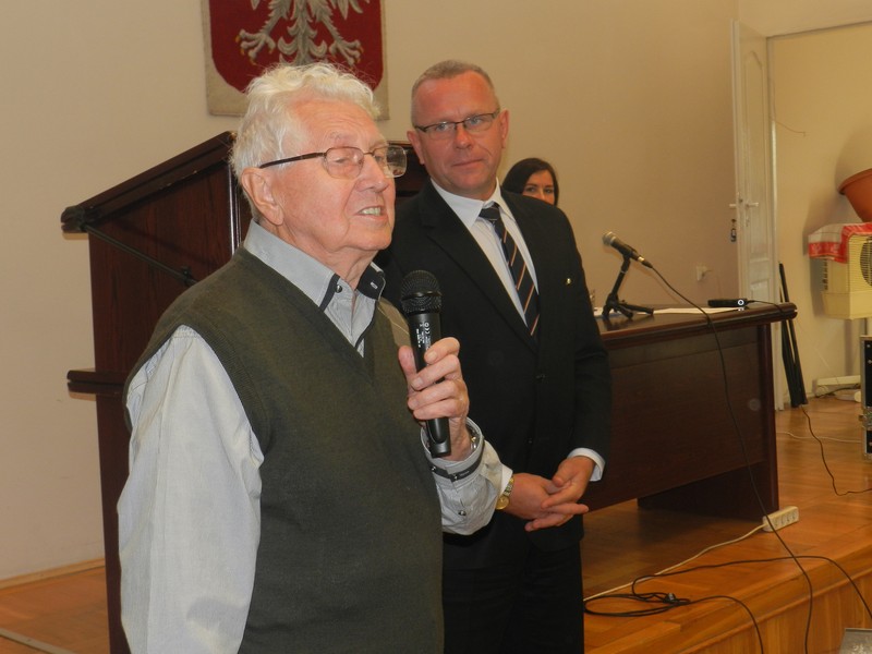 Honorowy Obywatel Łęczycy specjalnym gościem na wczorajszej sesji - Zdjęcie główne