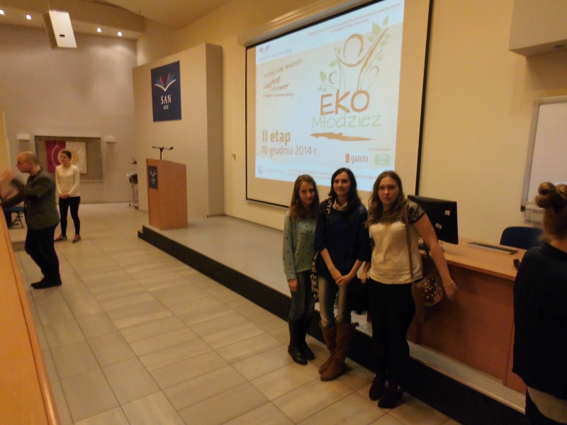 Uczniowie I LO na Konkursie ekologicznym dla szkół ponadgimnazjalnych "Eko-młodzież" - Zdjęcie główne