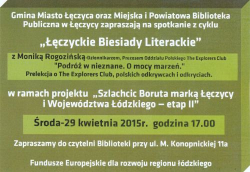 Łęczyckie Biesiady Literackie - Zdjęcie główne