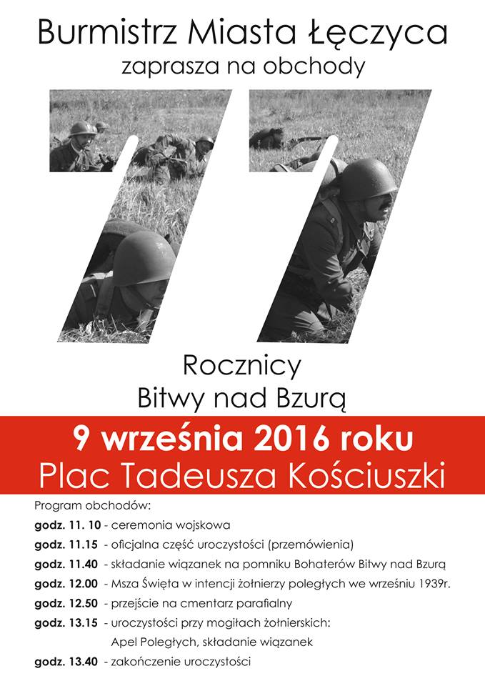 77 rocznica Bitwy nad Bzurą - Zdjęcie główne