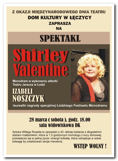 "Shirley Valentine" już wkrótce - Zdjęcie główne